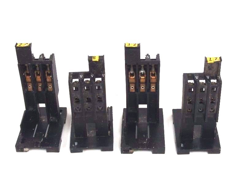Used LOT OF 4 ASEA BROWN BOVERI SK831105-A MOUNTING BASE