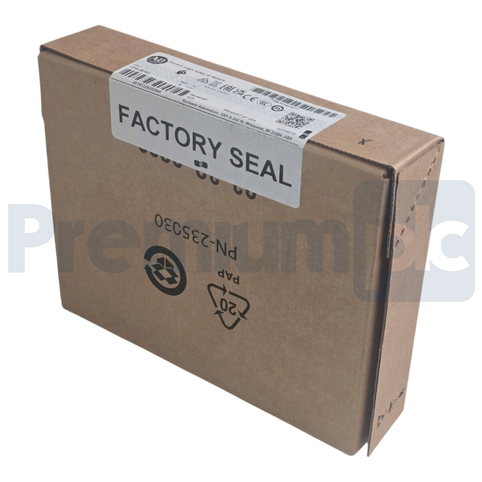 Used Sealed Allen Bradley 1756-IB16S /A ControlLogix Safety Input Module 16-Pt 10-30V
