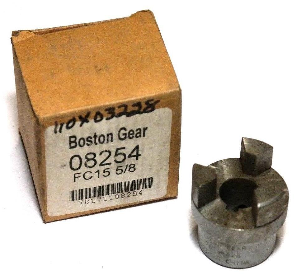 Used NIB BOSTON GEAR 08254 SHAFT COUPLING FC15 5/8