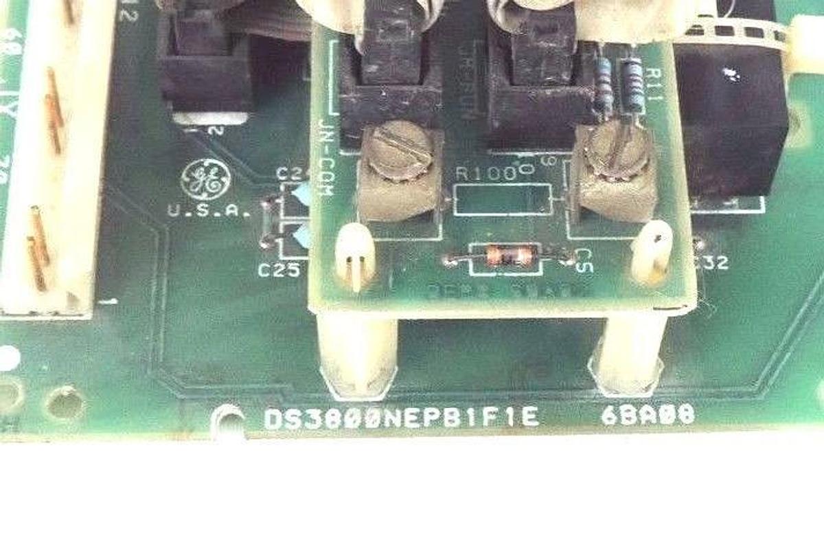 Used GENERAL ELECTRIC GE DS3800NEPB1F1E BOARD W/ DS3800DEPB1A1B POWER BOARD