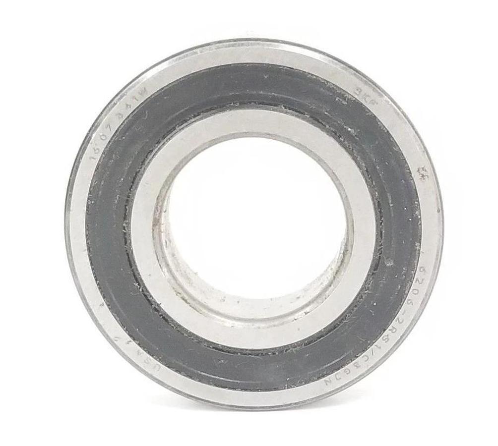 Used SKF 6206-2RS1/C3GJN BALL BEARING 1607341W, 62062RS1C3GJN