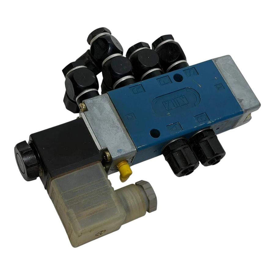 WABCO 572-706-0220 Pneumatic Solenoid Control Valve Block 24V 10bar , 002-1488