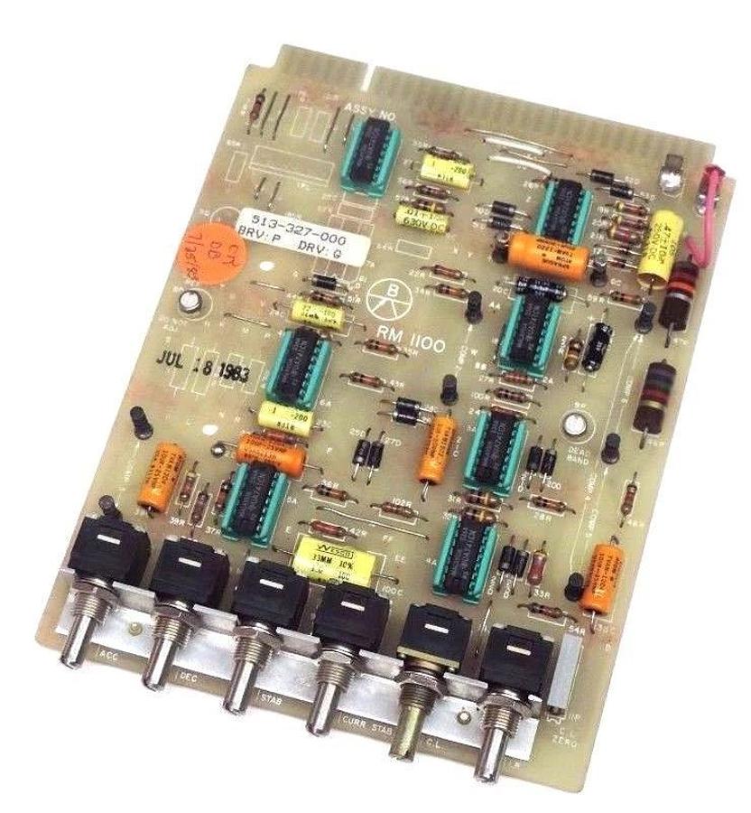 Used BURTON 513-327-000 CONTROL BOARD BRV: P DRV: G RM 1100 513327000