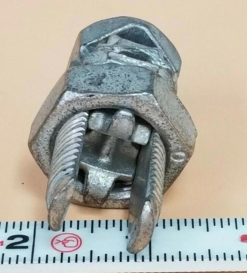 Used K SBP-4/0-250 SPLIT BOLT CONNECTOR 4 STR-250 MCM CU SBP4/0250