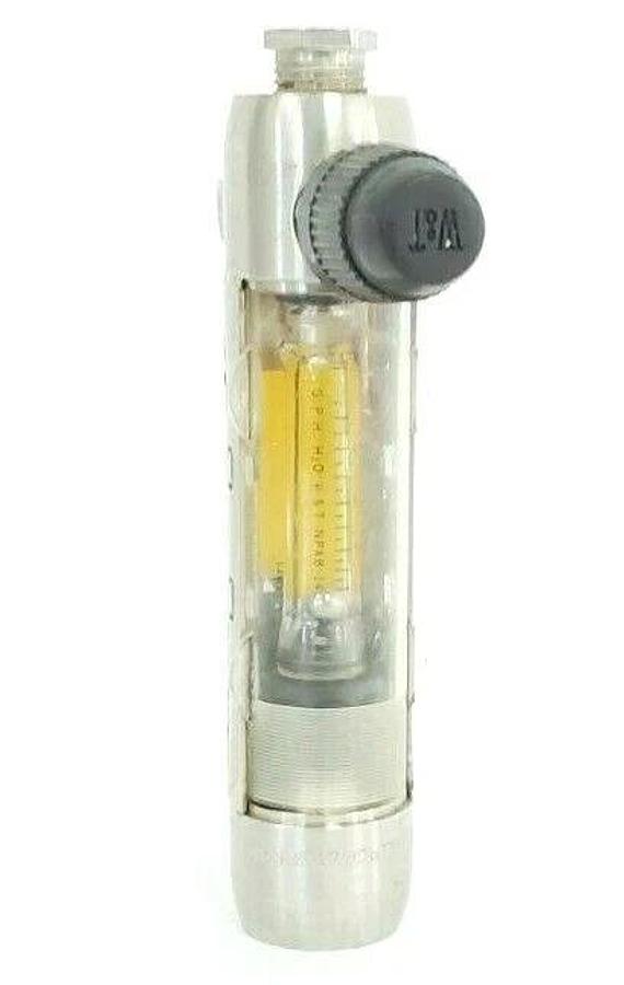 Used WALLACE & TIERNAN CENTRAL CONTROLS NPXB-140 FLOW METER, 0-8GPH H2O, 3871-FIC-251