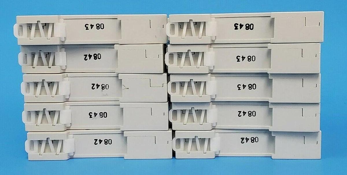 Used LOT OF 10 ALLEN BRADLEY 1492CB1DG020 CIRCUIT BREAKERS, 1492-CB1-DG-020, 2A, 1P