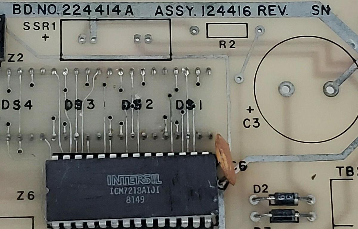 Used GENERIC DRILL NO. 124415 BOARD BD. NO. 224414A ASSY. 124416
