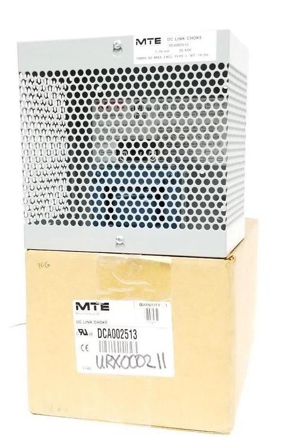 NIB MTE DCA002513 DC LINK CHOKE 1.75mH, 25ADC 1000VDC MAX