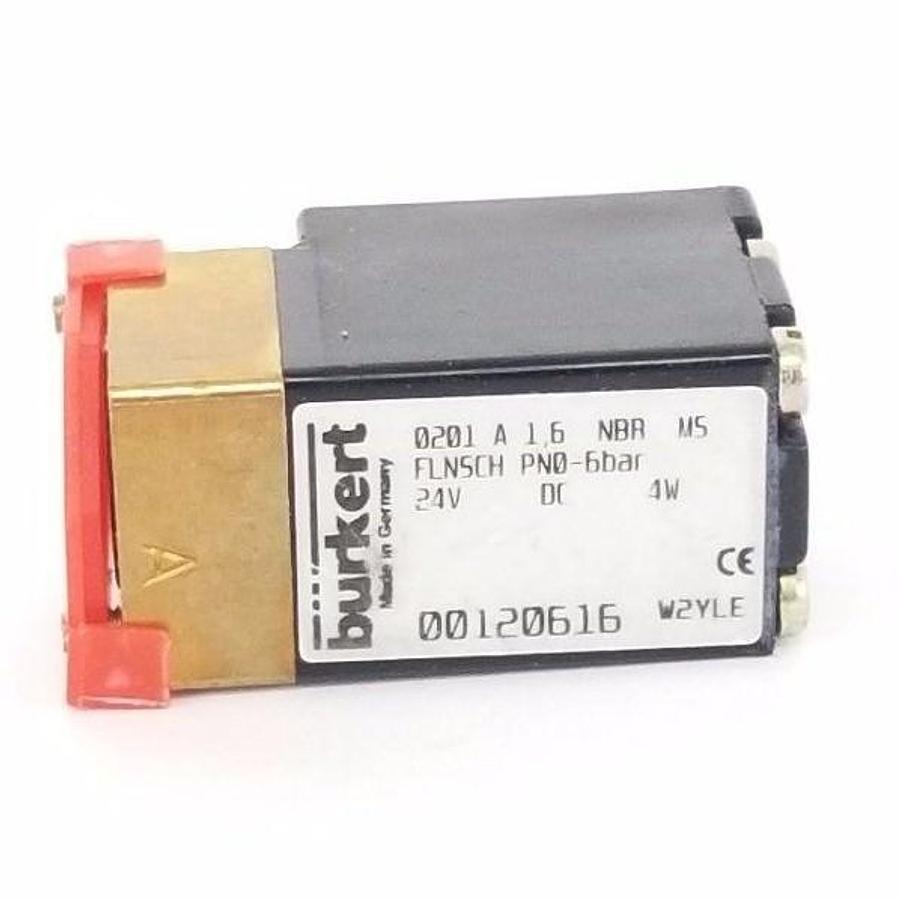 Used NEW BURKERT 00120616 SOLENOID VALVE 24V