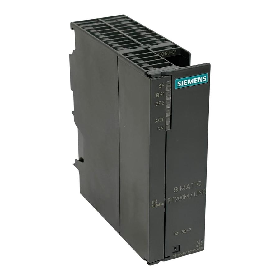 Used Siemens Simatic 6ES7153-2BA82-0XB0 ET 200M IM153-2 HF Outdoor Interface Module