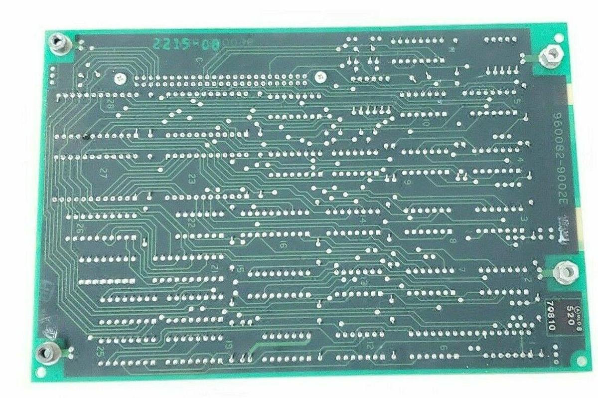 Used ALLEN BRADLEY 960082 REV-E2 CIRCUIT BOARD 960082-9002E