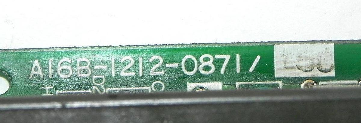 Used FANUC A16B-1212-0871/15C POWER SUPPLY BOARD W/ A20B-8001-0121/03A PROCESSOR