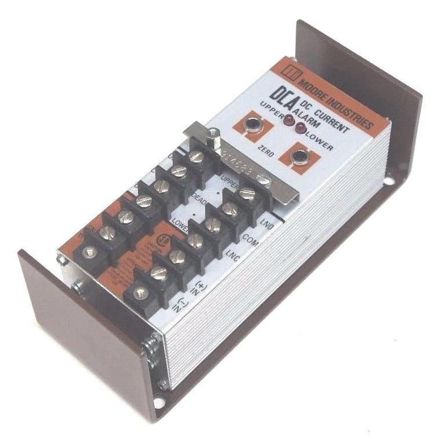NIB MOORE INDUSTRIES DCA/1-5V/DH1H1/117AC STD DC CURRENT ALARM SIGNAL CONVERTER