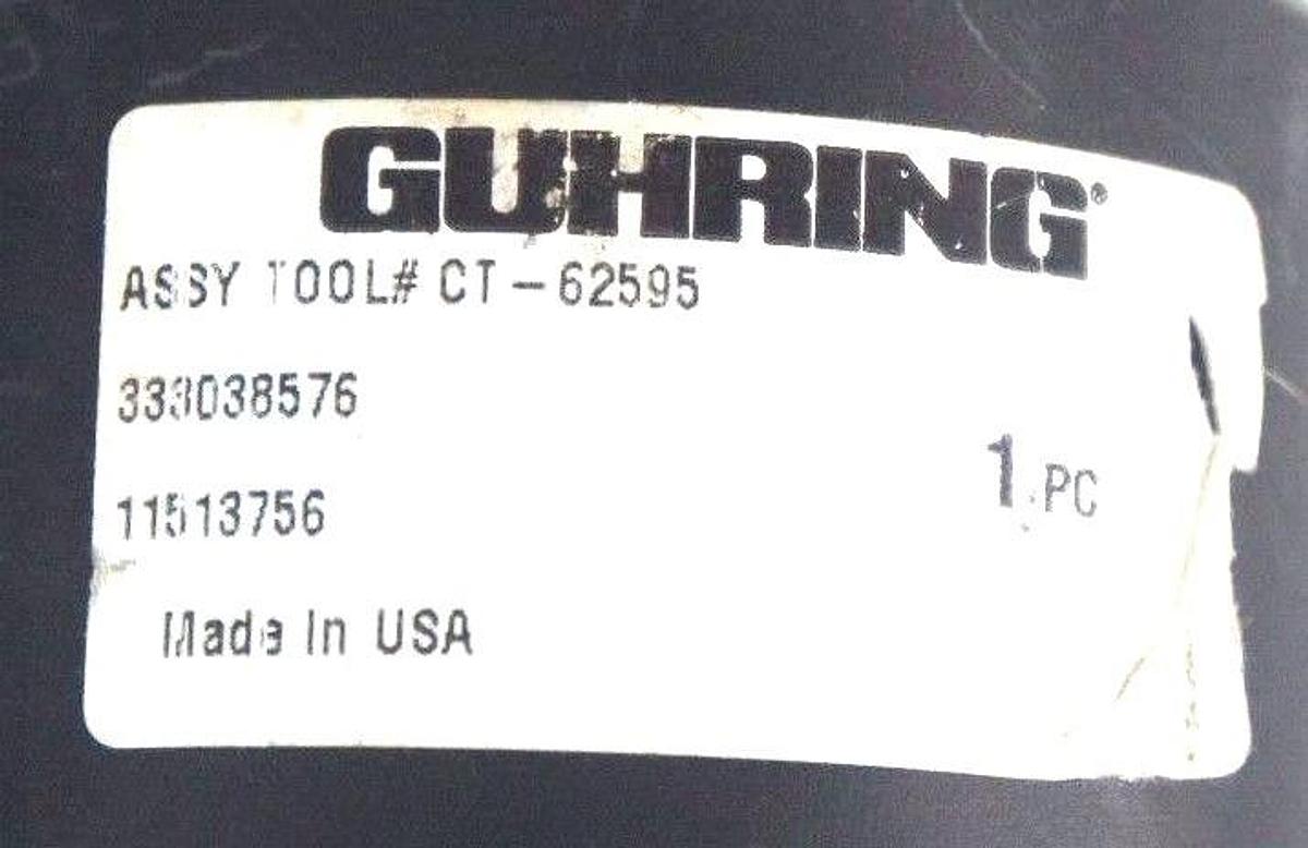 Used NEW GUHRING CT-62595 TOOLHOLDER 333038576, 11513756, CT62595