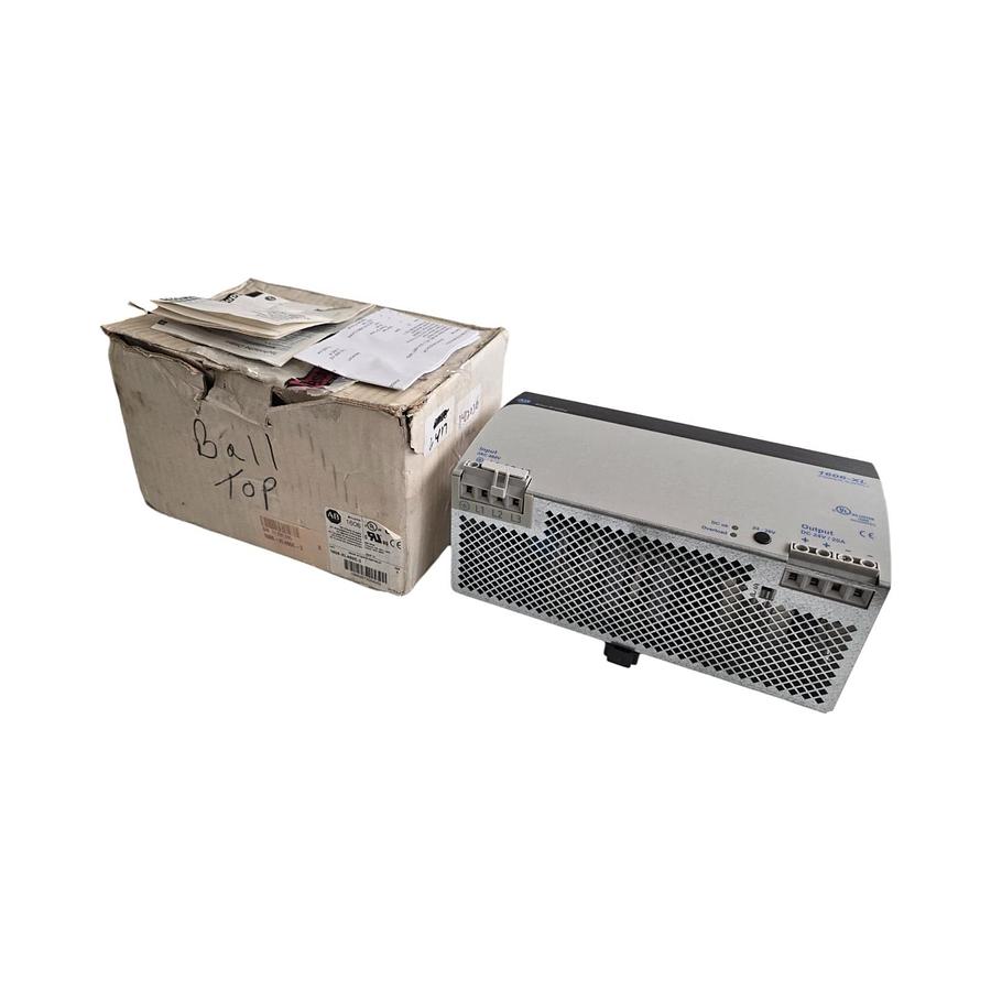 ALLEN BRADLEY 1606-XL480E-3 /A DC POWER SUPPLY 480W, 3AC 480V, 24V/20A NSMP