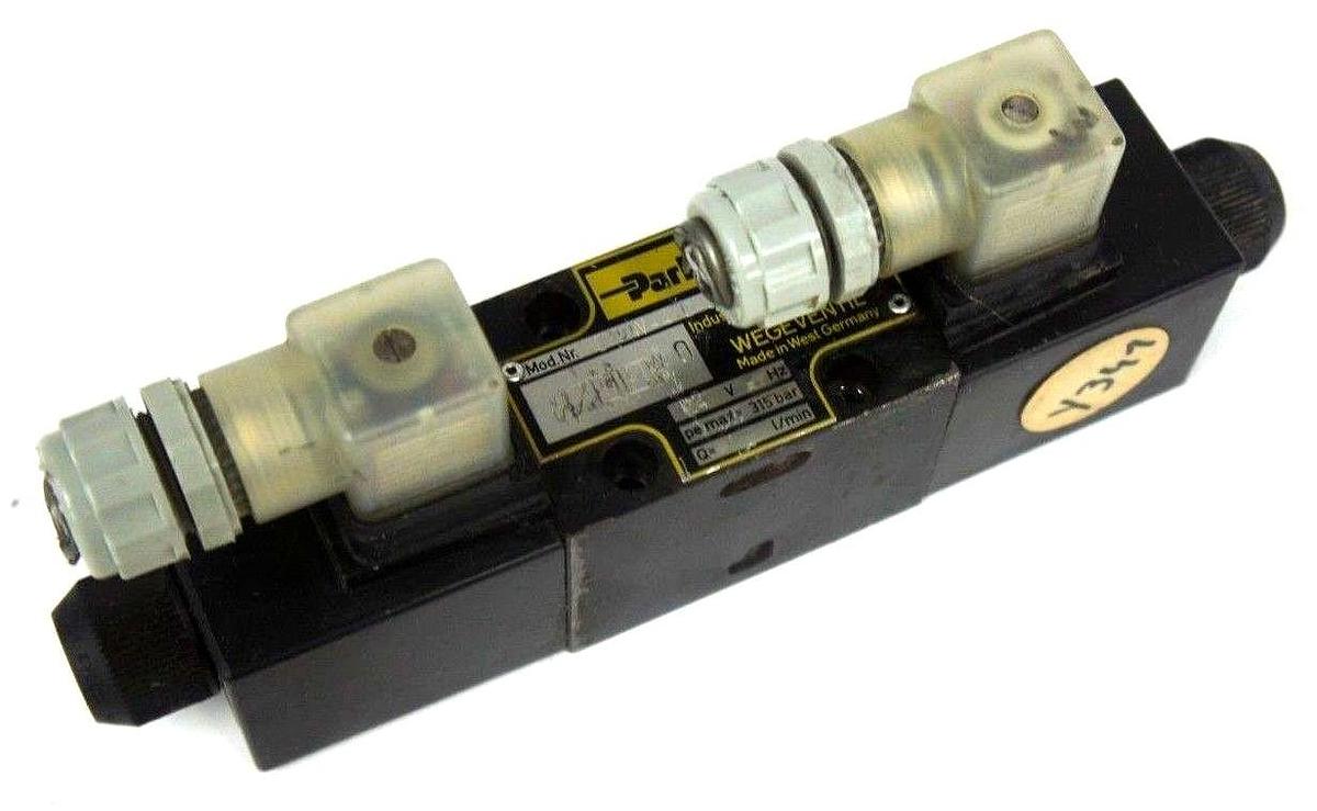Used PARKER D1VW-4-C-JJ-53 CONTROL VALVE 315 BAR D1VW4CJJ53
