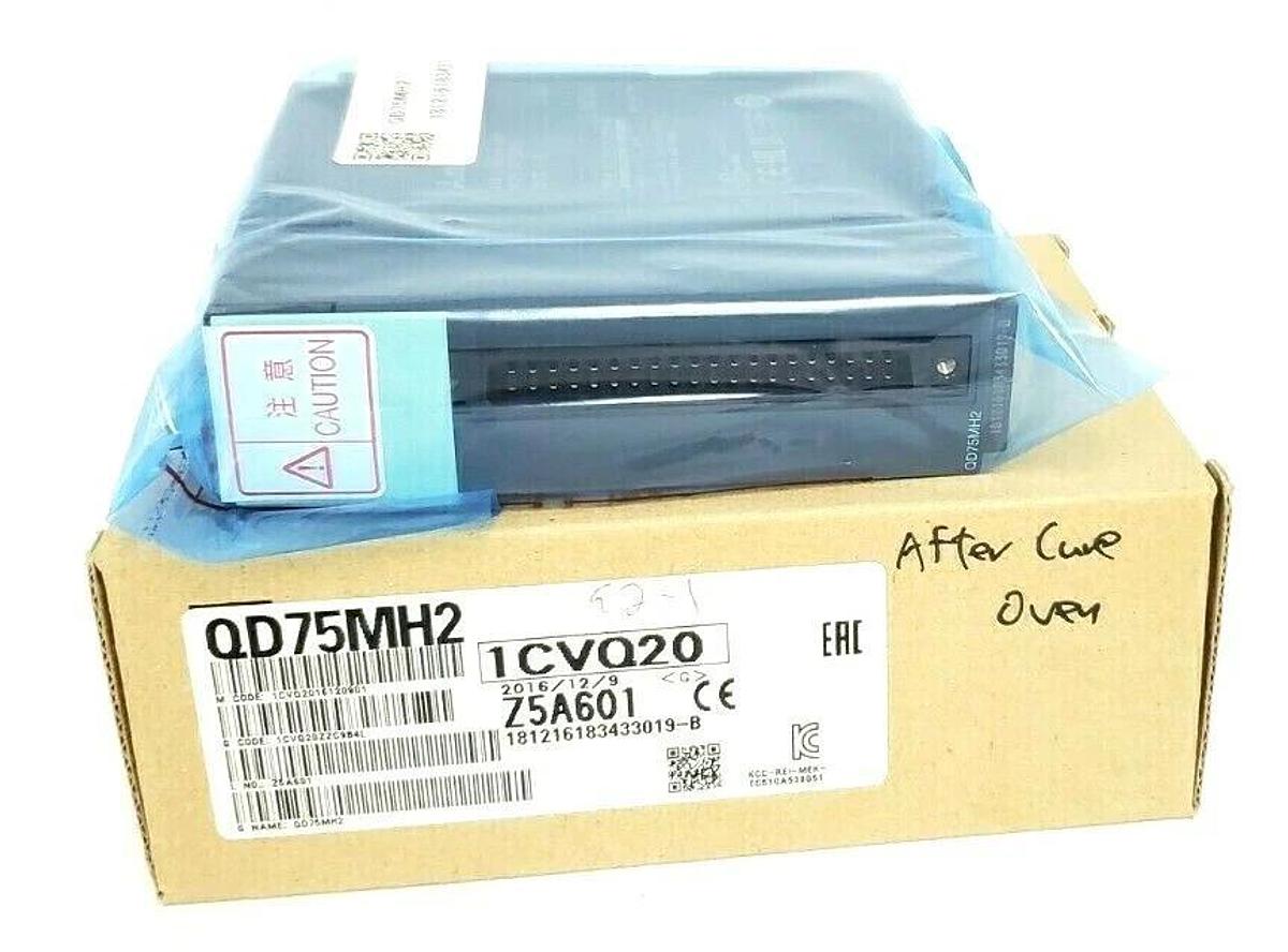 Used NIB MITSUBISHI ELECTRIC QD75MH2 POSITIONING UNIT 2 AXES 600 DATA / AXIS PTP