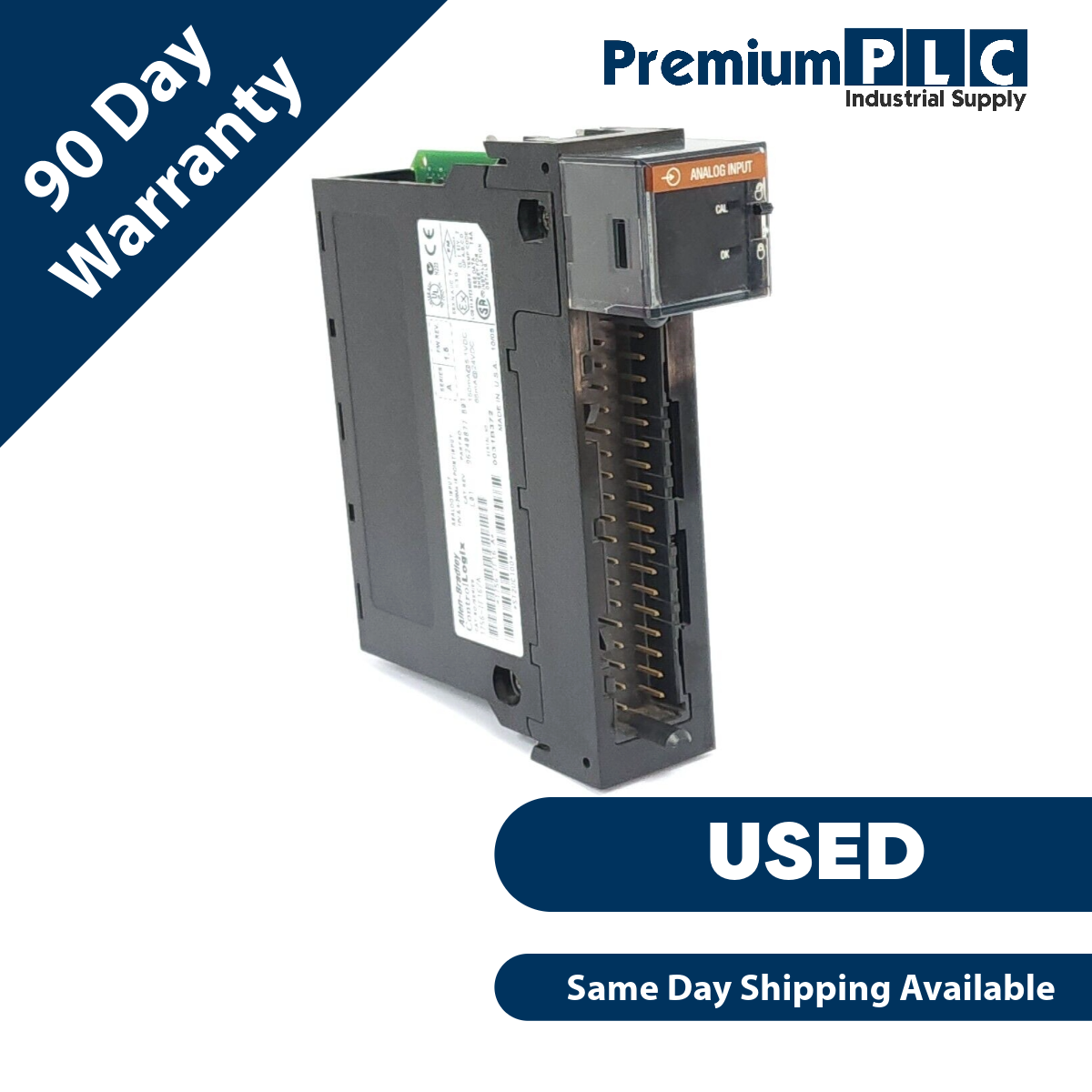 Used ALLEN BRADLEY 1756-IF16 /A CONTROLLOGIX ANALOG INPUT MODULE F/W 1.5 1756IF16