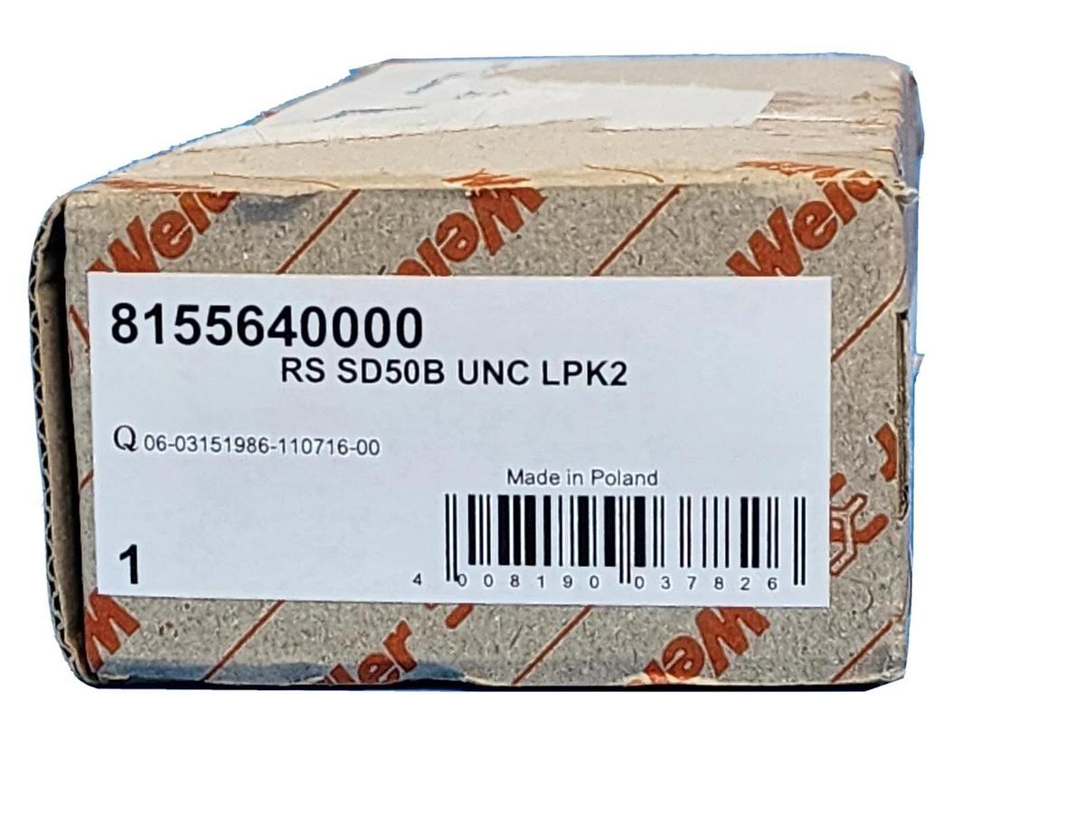 NIB WEIDMULLER 8155640000 RS SD50B UNC LPK2