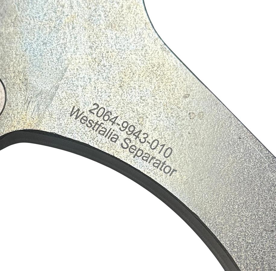 Used GEA 2064-9943-010 / 20649943010 WESTFALIA SEPARATOR RING SPANNER OEM NSNP