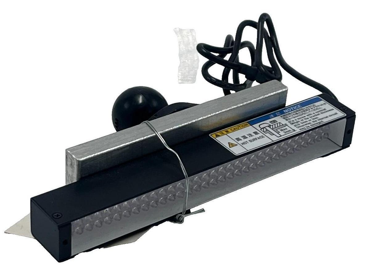LOT OF 5 KEYENCE CA-DBB13 LED BLUE LIGHT BAR UNIT W/ RAM BALL ADAPTER MOUNT NSNP