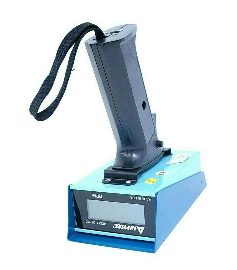 Used AMPROBE OT-220 OPTICAL TACHOMETER OT220