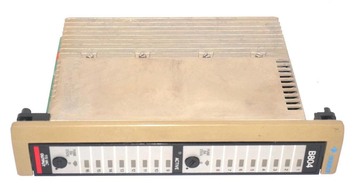 Used MODICON AS-B804-016 115VAC OUTPUT MODULE, REV M, ASB804016
