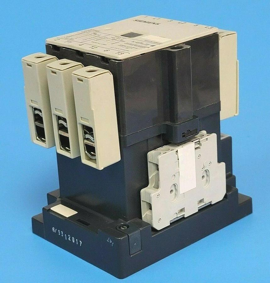 Used SIEMENS 3TF4810A-K6 CONTACTOR 3-POLE 110/120VAC 3TF48