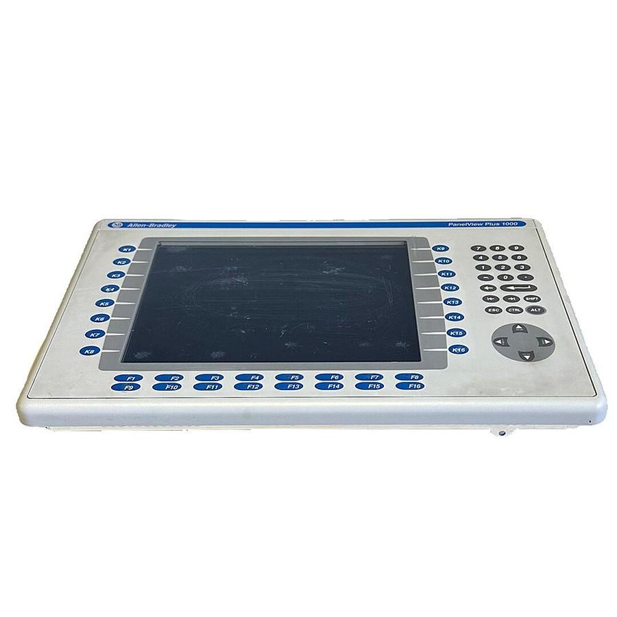 Used ALLEN BRADLEY 2711P-B10C4A7 /A PanelView Plus 1000 KEY/TOUCH ENet 2711PB10C4A7