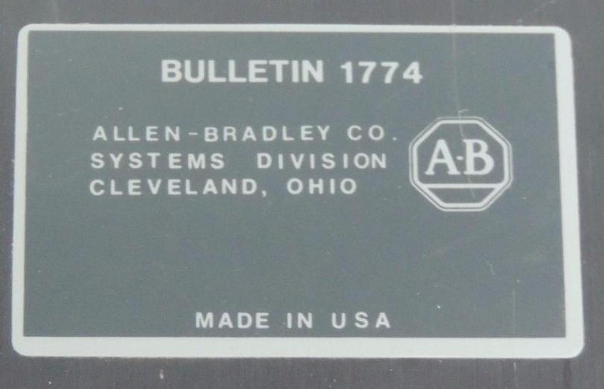Used ALLEN BRADLEY 1774-MA 4K MEMORY MODULE 1774MA