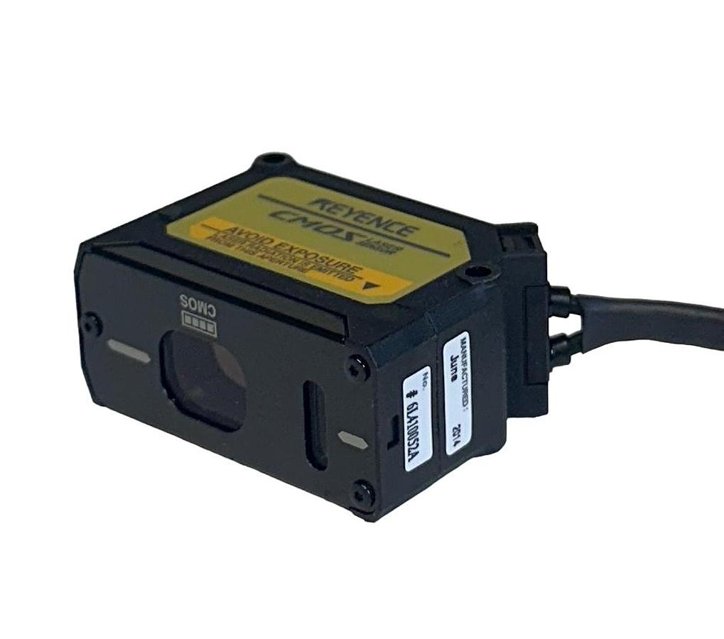 Used NEW KEYENCE GV-H130 / GVH130 CMOS GV SERIES DIGITAL LASER SENSOR 2M CABLE NSMP