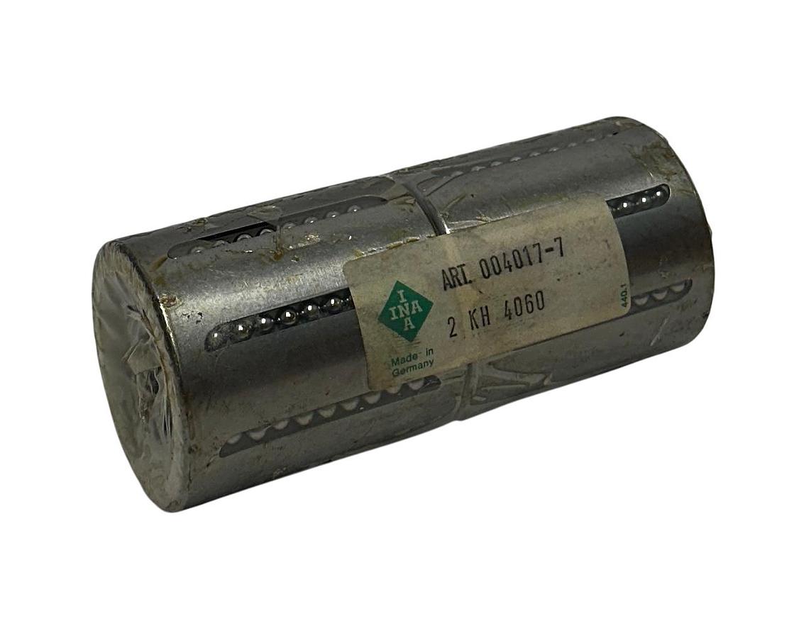 2 INA 004017-7 / KH 4060 / 2 KH 4060 LINEAR BALL SLEEVE BEARINGS 40x52x60mm NSFS