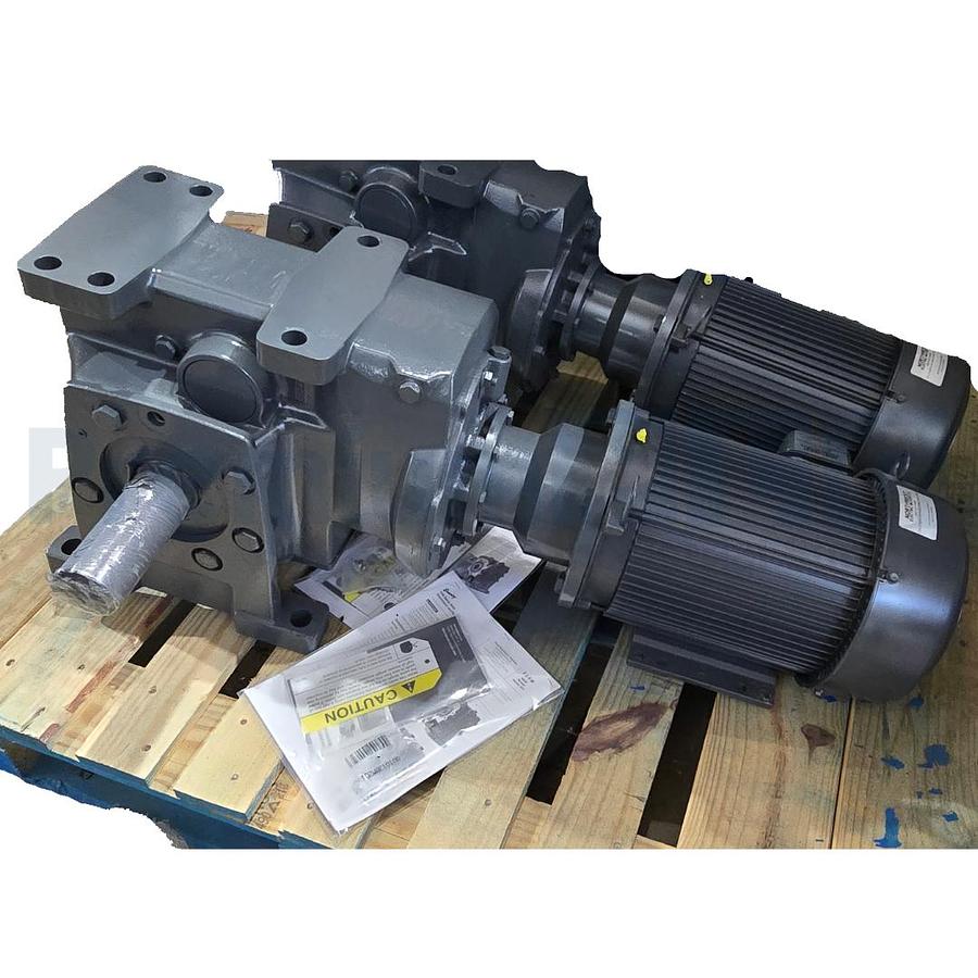 Used REGAL BROWNING OtN 3000 OTN-3583-S1-B33D-U-184TC RATIO:71 1750RPM U5P2DC REDUCER