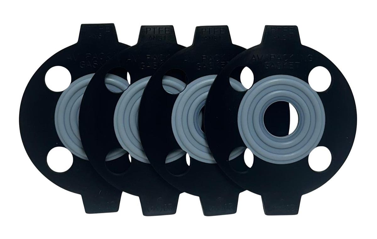 4 ASAHI 20 (3/4) ANSI AV PACKING GASKETS PTFE OEM 3/4'' FLANGE BONDED NSNP