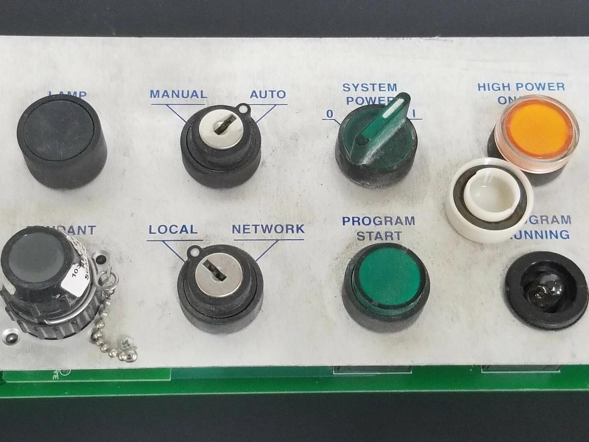 Used ADEPT TECH. MODEL: VFP CATEGORY 1 CONTROL PANEL PART NO: 30332-00395 W/O KEYS
