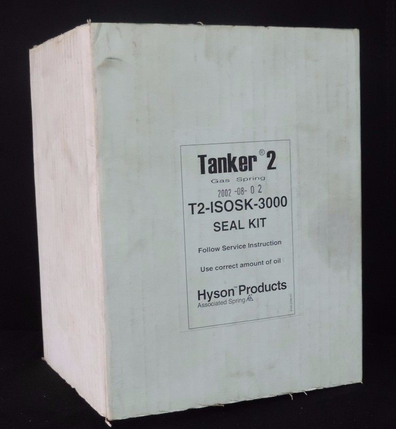 Used NIB HYSON PRODUCTS TANKER-2 T2-ISOSK-3000 GAS SPRING SEAL KIT T2ISOSK3000