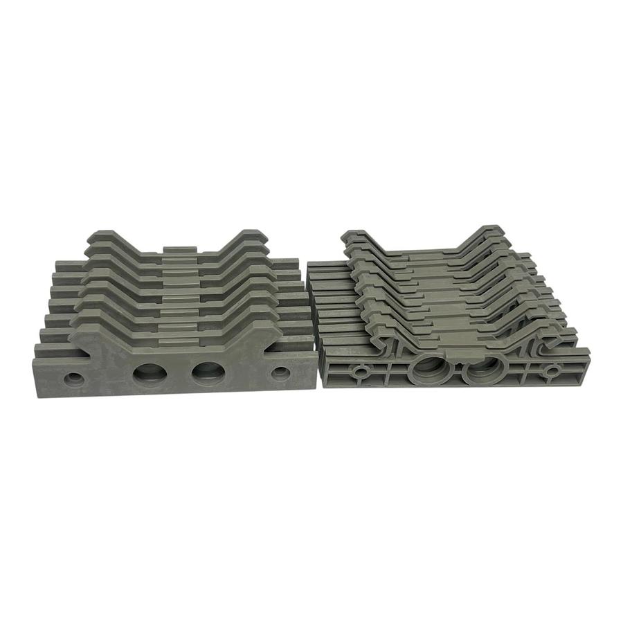 Lot of 16 SMC MYM63-53-K0503 Carriage End Caps MY1M Rodless Cylinder Spares New