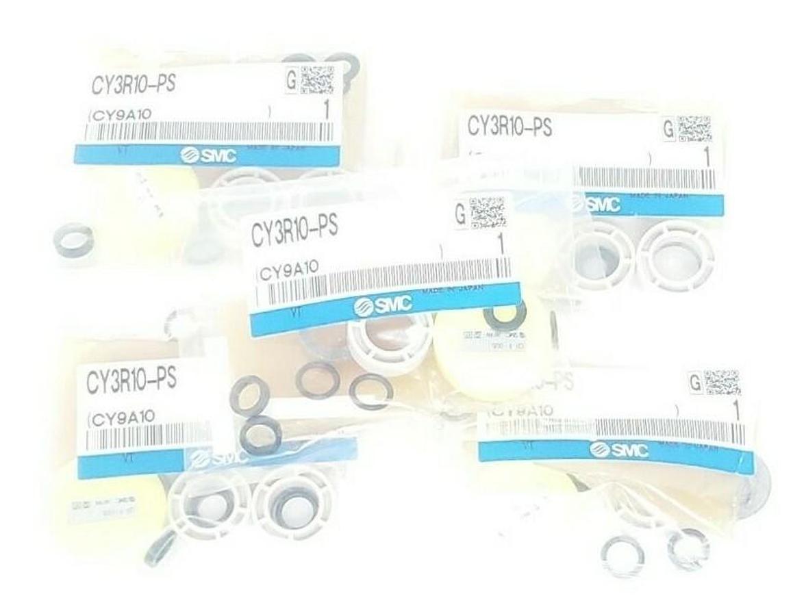 BOX OF 5 NEW SMC CY3R10-PS SEAL KITS CY3R10PS