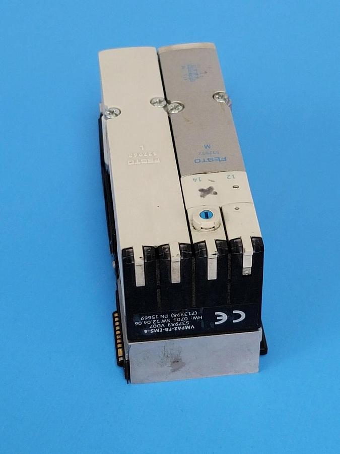 Used FESTO VMPA2-FB-EMS-4 ELECTRONIC MODULE VALVE ASSEMBLY 537952, 537962