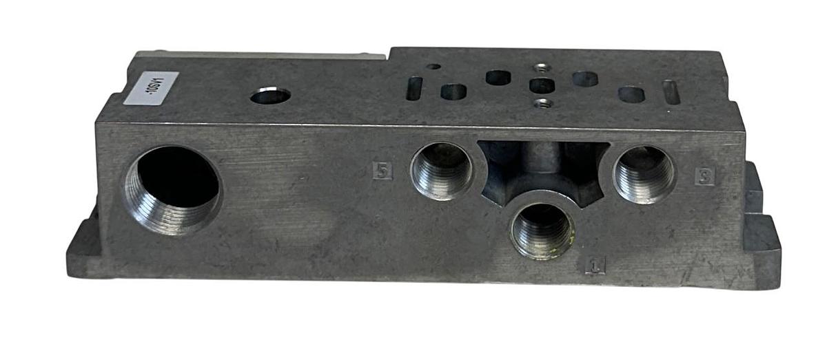 Used FESTO VABS-S4-1S-G14-B-K2 / 541065 VABS SERIES SUB-BASE MANIFOLD USNP
