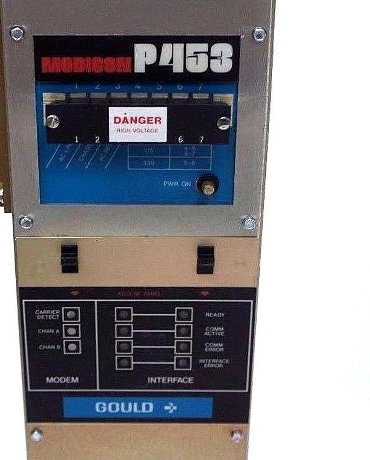 Used NIB GOULD AS-P453-612 MODULE REMOTE INTERFACE ASCII 115/230VAC 4.0AMPS 60HZ