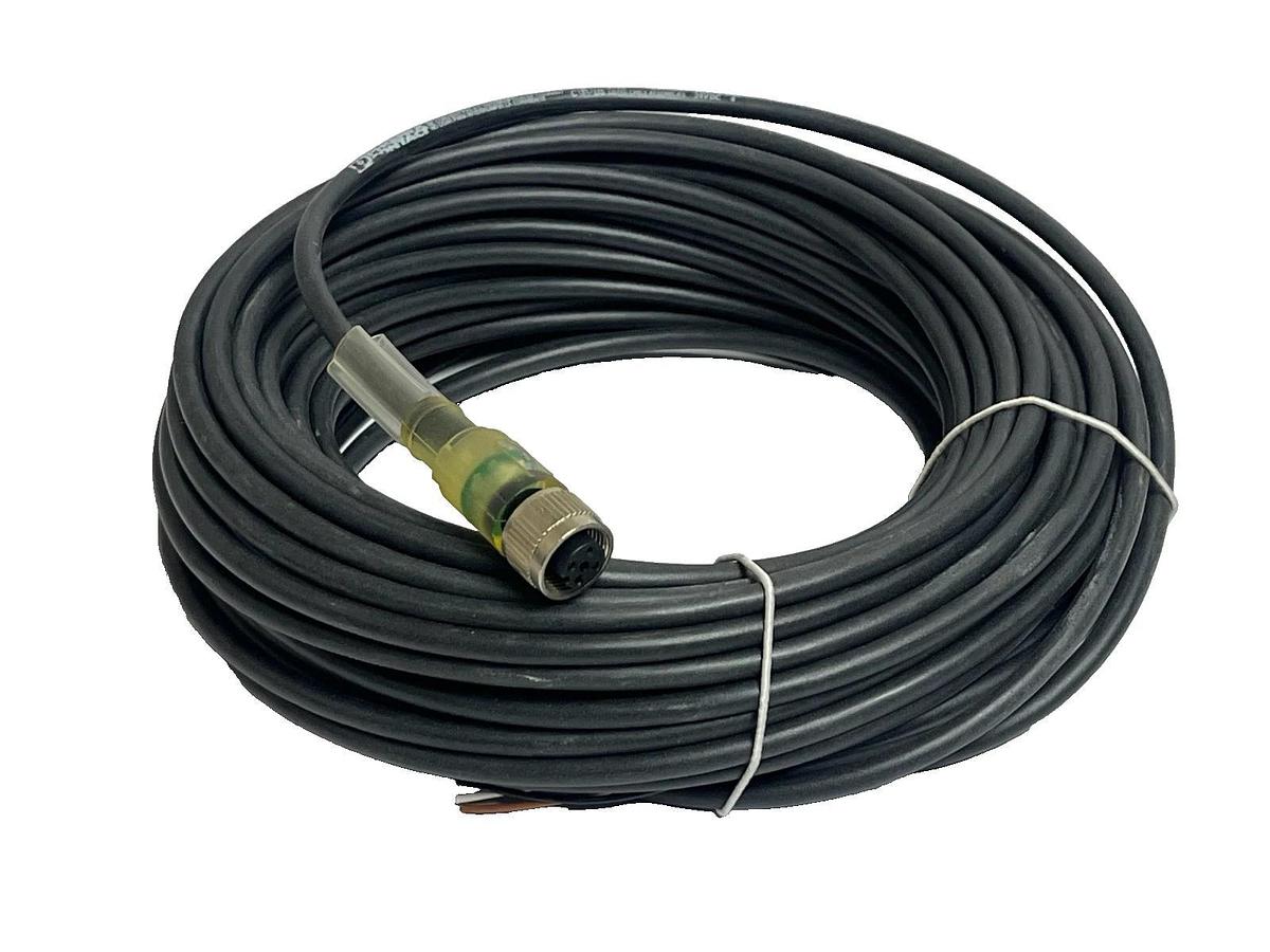 Phoenix Contact 1696976 M12 Female Straight Sensor Cable 20m 4-Pin PUR NEW