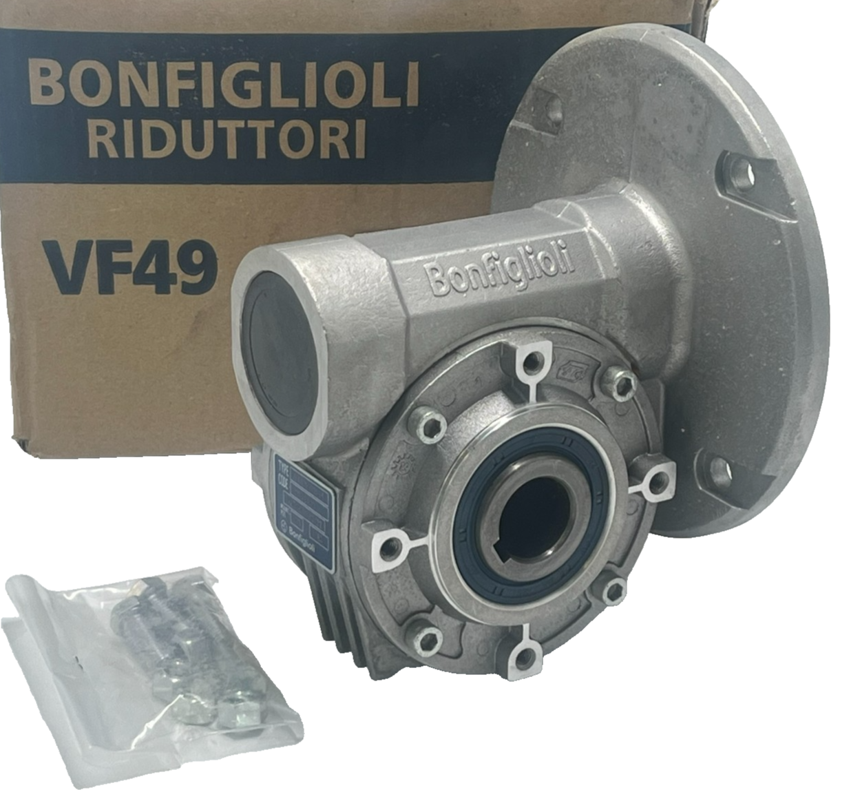 Used BONFIGLIOLI VF49-P1-P71-B5 Worm Gear Reducer Motor Mount NSMP