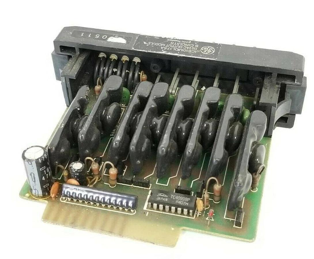 Used GE FANUC IC610MDL175A OUTPUT MODULE 115VAC 8-CIRCUIT IC610MDL175