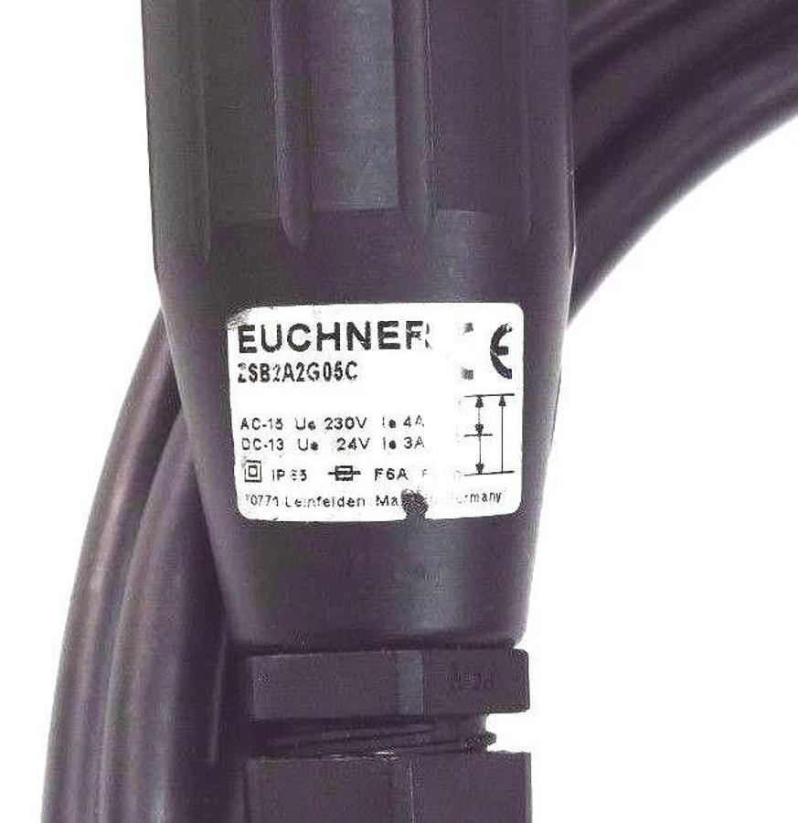 NEW EUCHNER ZSB2A2G05C ENABLING SWITCH 230/24V, 4/3A