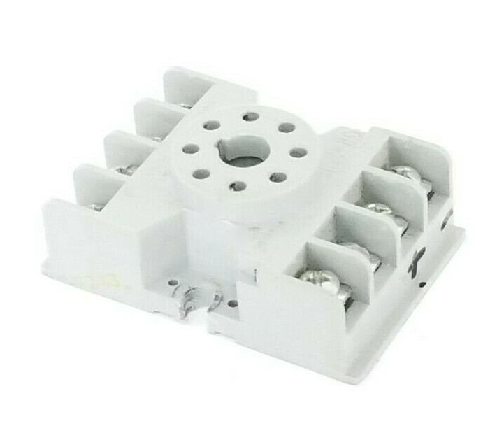 Used POTTER & BRUMFIELD 27E122 RELAY SOCKET 10A, 300V