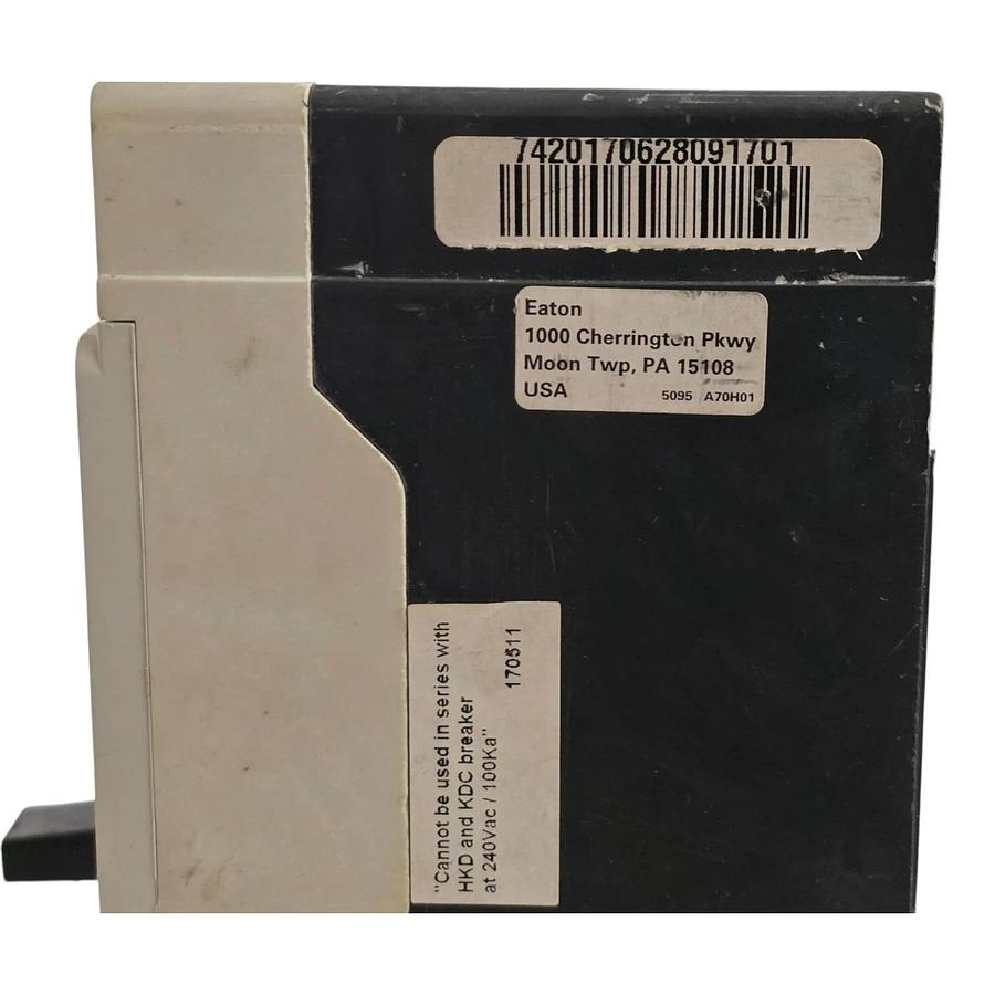 Eaton JGE3250NN | J250E Circuit Breaker 250A 3P 600V 69D2551G10 w/225A Trip NSNP 782116008612