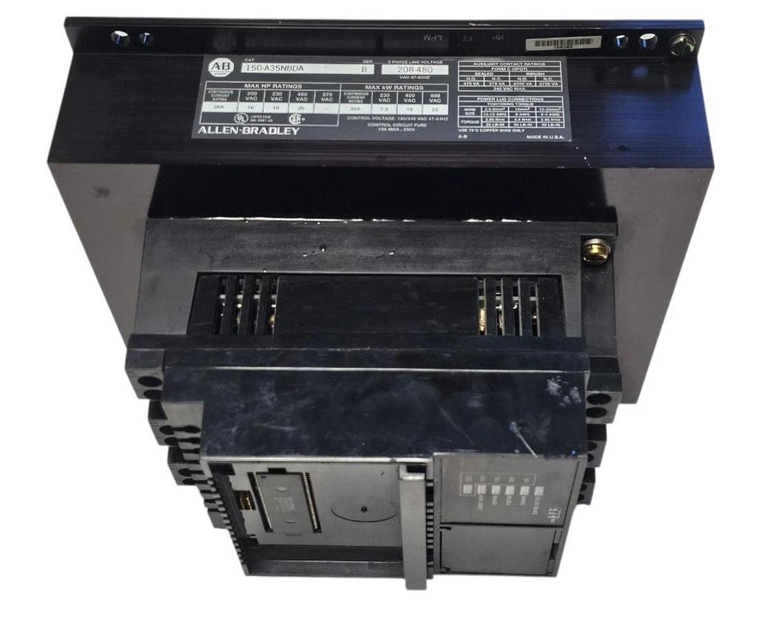 Used ALLEN BRADLEY 150-A35NBDA MOTOR CONTROLLER 150A35NBDA SER. B