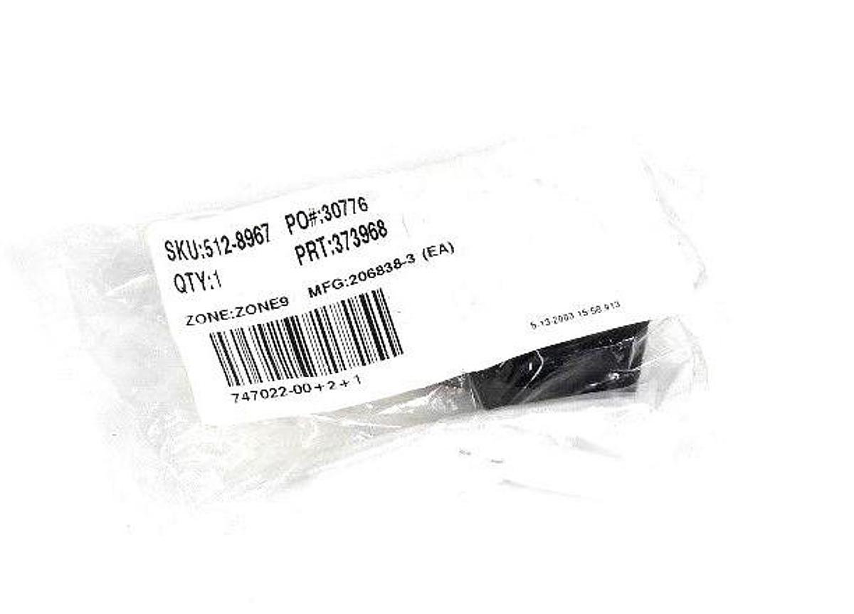 Used NEW TYCO AMP 206838-3 CIRCULAR CONNECTOR 2068383 PLASTIC
