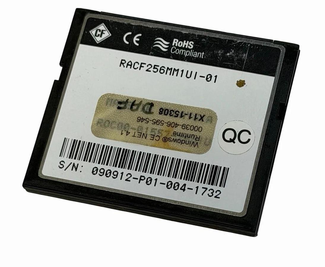 Used ALLEN BRADLEY 2711P-RW1 SER. J FLASH MODULE PV PLUS/ME 5.10.00 64MB 2711PRW1